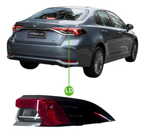 Lanterna Traseira Toyota Corolla 2022 23 24 25 Direto Orig Direito/passageiro Vermelho