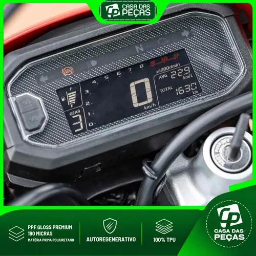 Película Protetora Ppf Premium Painel Honda Biz Cg Bros Xre - Imagem 6