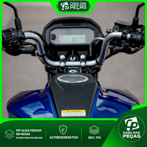 Película Protetora Ppf Premium Painel Honda Biz Cg Bros Xre - Imagem 7