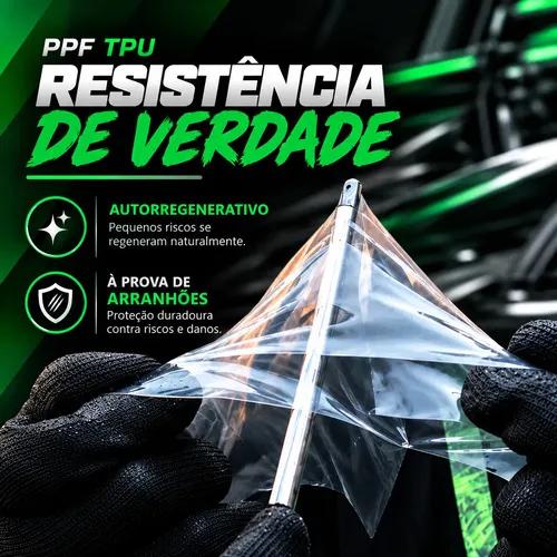 Película Protetora Ppf 10 Polegadas Universal Transparente Transparente - Imagem 4