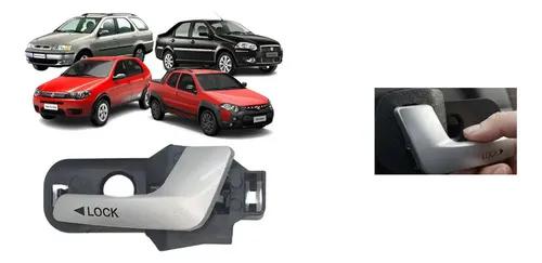 Imagem da peça Kit Fiat: Maçaneta Interna Dianteira Direita + Maçaneta Interna Dianteira Esquerda