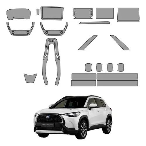 Imagem da peça Pelicula Protetora Ppf Gloss Premium Corolla Cross 20 A 2025 Transparente